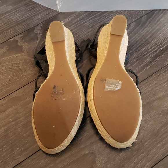 Alfani Annya Black Wedge Size 8M - Picture 11 of 11